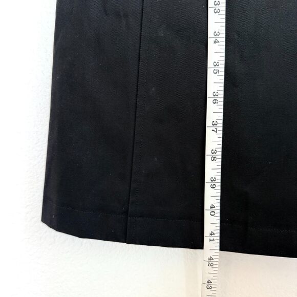 NWT J.Crew Women's Petite Long Barn Jacket in Black Waxed Cotton Twill Size XXSP - Picture 14 of 16